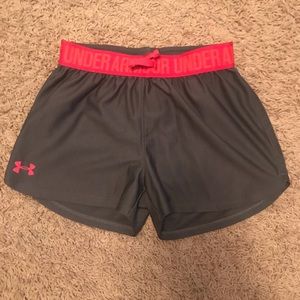 Youth medium under Armour shorts